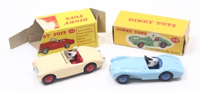 Lot 1477 - Dinky Toys group of 2 racing examples to...
