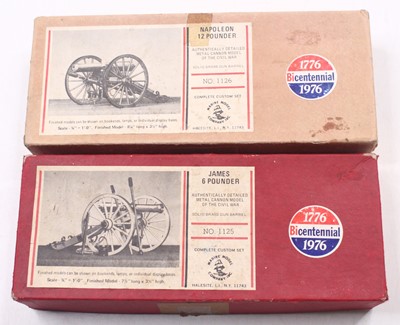 Lot 1734 - Two Marine Model Company Inc. unmade white...