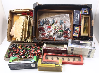 Lot 1987 - A large collection of mainly Britains plastic...