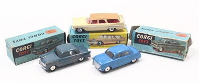 Lot 1499 - Corgi Toys group of 3 to include; No.352 R.A.F...