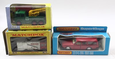 Lot 1573 - Matchbox Kingsize group of 3 to include; a...