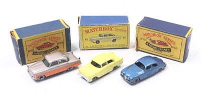 Lot 1550 - Matchbox Lesney group of 3 to include; No.45...