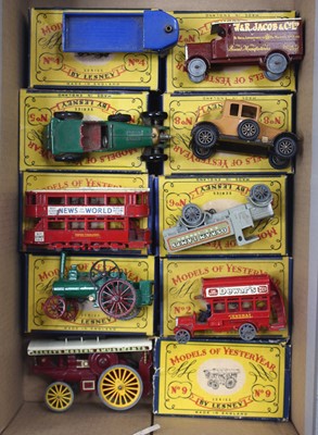 Lot 1562 - Matchbox Models Of Yesteryear Group of 8 to...