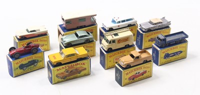 Lot 1554 - Matchbox Lesney group of 10 playworn and other...