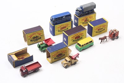 Lot 1544 - Matchbox Moko Lesney Group of 7 mostly play...