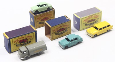 Lot 1545 - Matchbox Moko Lesney group of 4 to include; No....