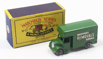 Lot 1526 - Matchbox Regular Wheels 17b Bedford Removals...