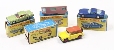 Lot 1547 - Matchbox Lesney group of 4 to include; No.23...