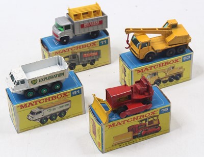 Lot 1548 - Matchbox Lesney Group of 4 to include; No.63...