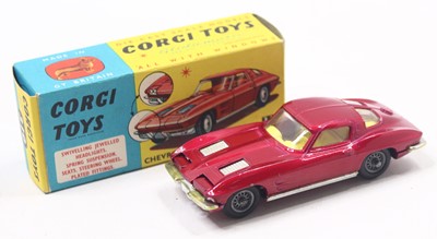 Lot 1317 - Corgi Toys No. 310 Chevrolet Corvette Stingray,...