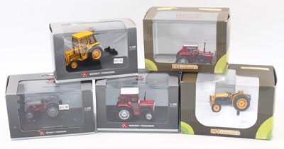Lot 1812 - Five Universal Hobbies 1:32 scale Massey...