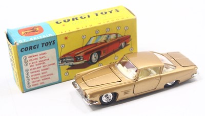 Lot 1101 - Corgi Toys No.241 Ghia l.6.4, finished in gold...