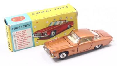 Lot 1136 - Corgi Toys No. 241 Ghia L.6.4 in metallic...