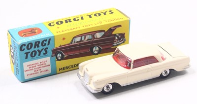 Lot 1341 - Corgi Toys, 230, Mercedes Benz 220 SE Coupe,...