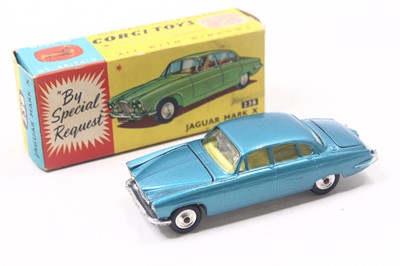 Lot 1335 - Corgi Toys No. 238 Jaguar Mk 10, comprising of...