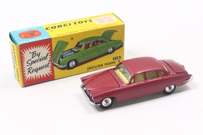 Lot 1337 - Corgi Toys No. 238 Jaguar Mk 10 comprising...