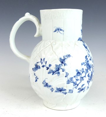 Lot 2078 - A Worcester porcelain Dutch jug, circa 1757,...