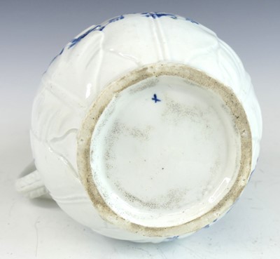 Lot 2078 - A Worcester porcelain Dutch jug, circa 1757,...