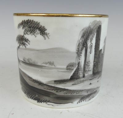 Lot 2080 - A pair of Worcester Flight & Barr coffee cans,...