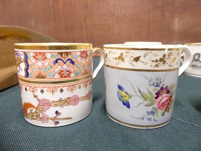 Lot 2080 - A pair of Worcester Flight & Barr coffee cans,...