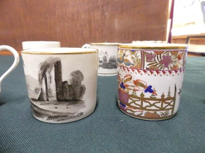 Lot 2080 - A pair of Worcester Flight & Barr coffee cans,...