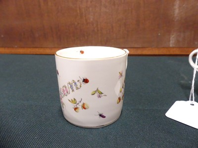 Lot 2080 - A pair of Worcester Flight & Barr coffee cans,...