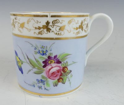 Lot 2080 - A pair of Worcester Flight & Barr coffee cans,...