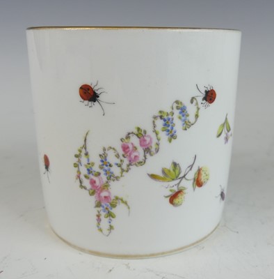 Lot 2080 - A pair of Worcester Flight & Barr coffee cans,...