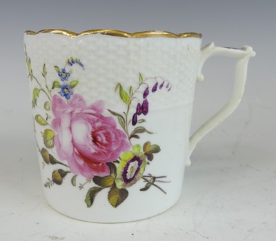Lot 2080 - A pair of Worcester Flight & Barr coffee cans,...
