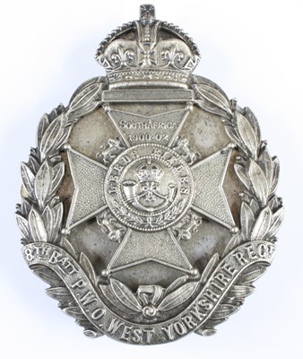 Lot 550 - An 8th Battalion Prince of Wales's Own...