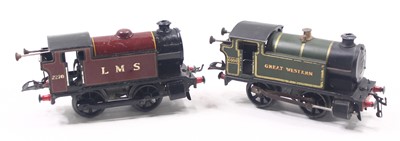 Lot 110 - Two Hornby M3 0-4-0 tank locos to include a...