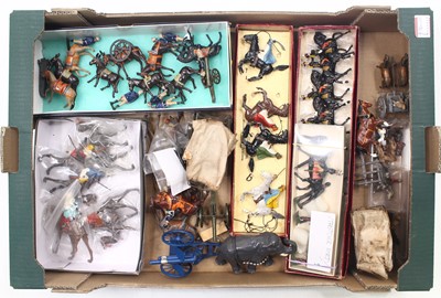 Lot 1984 - One tray of mixed vintage Britains lead...