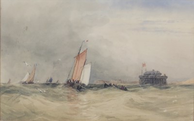 Lot 2442 - David Cox Snr (1783-1859) - Off Calais,...