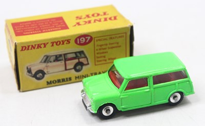 Lot 1232 - Dinky Toys 197 Morris Mini Traveller in...
