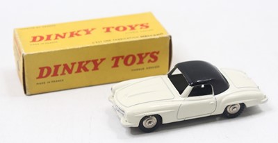 Lot 1326 - French Dinky Toys, No.24H Mercedes 190 SL in...