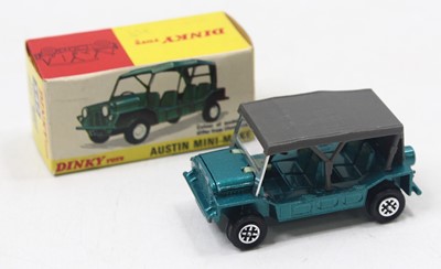 Lot 1119 - Dinky Toys, 342 Austin Mini Moke, metallic...