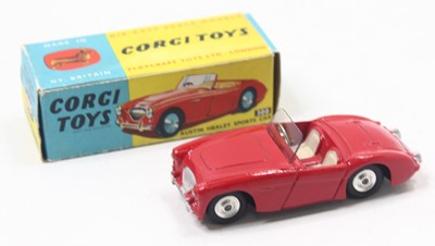 Lot 1111 - Corgi Toys, 300 Austin Healey sports car, red...