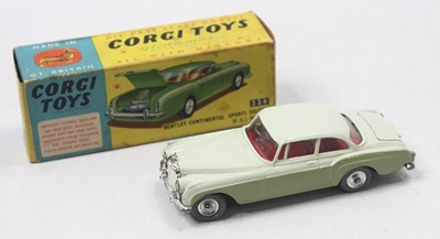 Lot 1110 - Corgi Toys No.224 Bentley Continental in...