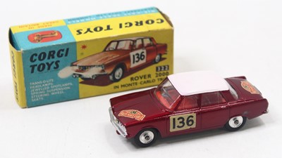 Lot 1421 - Corgi Toys No.322 Rover 2000 "Rallye Monte...