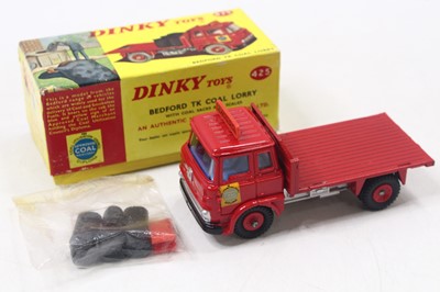 Lot 1043 - A Dinky Toys No. 425 Bedford TK Coal lorry...