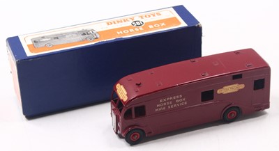 Lot 1055 - Dinky Toys No. 581 Express Horse Box,...