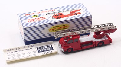 Lot 1056 - Dinky Toys No. 956 turntable fire escape...
