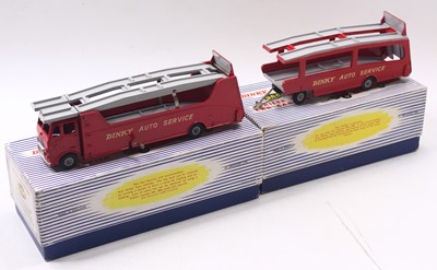 Lot 1058 - Dinky Toys Boxed 984 Car Carrier and 985...