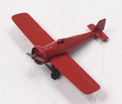 Lot 1135 - Dinky Toys pre-war 60D low-wing monoplane...