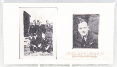 Lot 591 - 1566507 Warrant Officer William Duncan R.A.F.V....