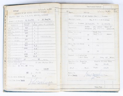 Lot 591 - 1566507 Warrant Officer William Duncan R.A.F.V....