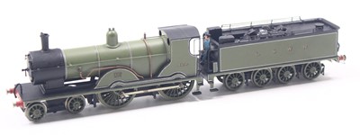Lot 492 - 00 gauge kit built 2 rail LSWR T9, narrow...
