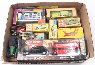 Lot 1504 - A quantity of mixed playworn but boxed Corgi,...