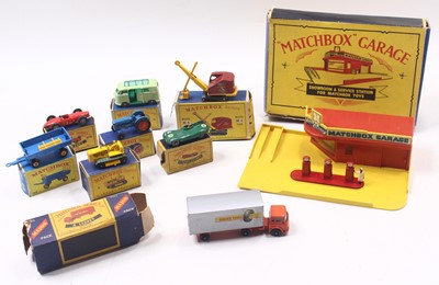 Lot 1556 - A quantity of boxed Matchbox 175 series and...