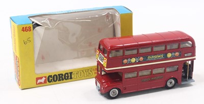 Lot 1185 - Corgi Toys No. 468 London Routemaster Bus...